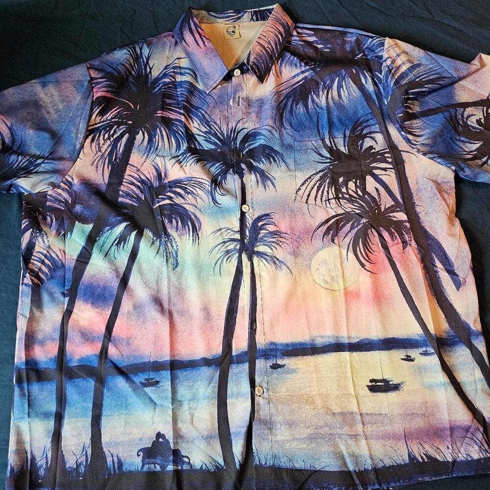 Mens Button Up Shirt Size 4XL Never Worn